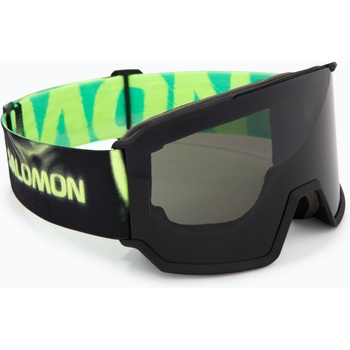 Salomon Скиорска маска Salomon S/View 3 black yellow/ml black