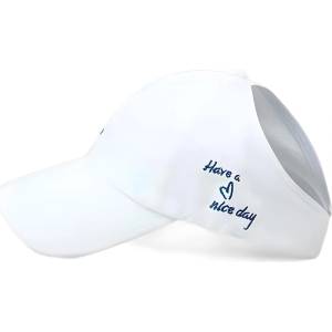 HARAHU Шапка с козирка ya-37763 - Бяло kp37763