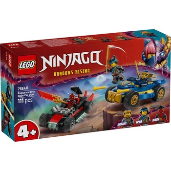 LEGO® NINJAGO® - Rogue vs. Drix Race Car Duel (71840)