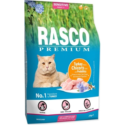 Rasco Krmivo pro kočky s citlivým trávením Premium Sensitive 400 g