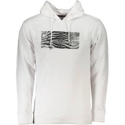 Roberto Cavalli Мъжки спортен суитшърт cavalli class, Цвят Бяло (rxt65jcf062_bi00053)