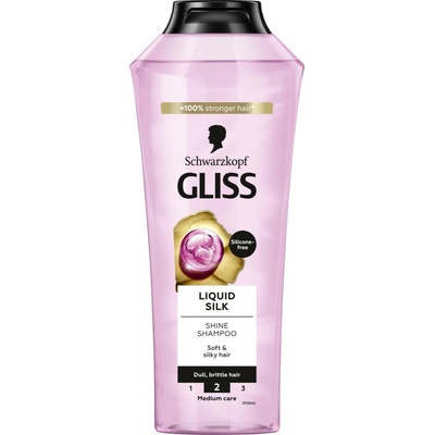 Gliss Kur Liquid Silk Gloss šampón na vlasy 400 ml