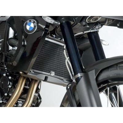 Ochranná mřížka chladiče R&G Racing BLACK - BMW F800GS ('08-) | Zboží Auto