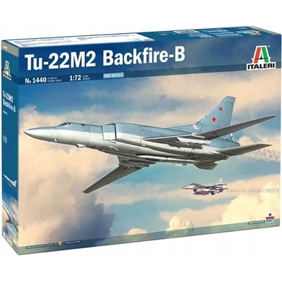 Italeri 1440 Bombardér Tupolev Tu-22M2 Backfire-B model ke slepení 1:72