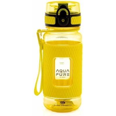 Zdravá fľaša Aqua Pure 400 ml Neon Yellow