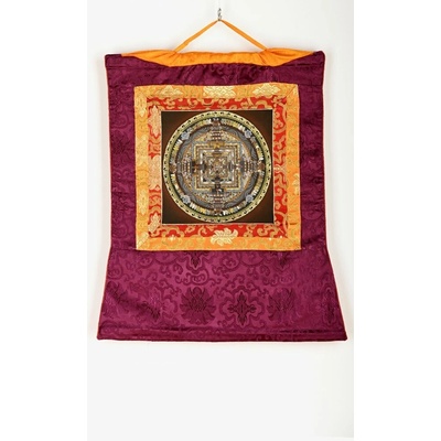 Malovaný obraz THANGKA 55x63 cm