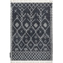 Dywany Łuszczów Berber Tanger B5940 grey and white Šedá