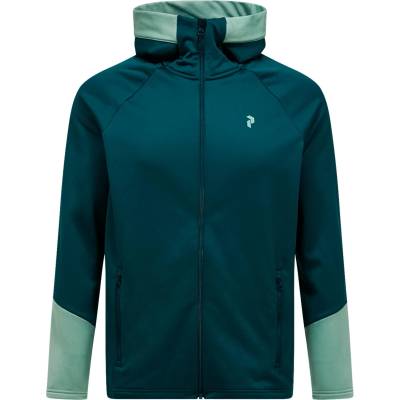 Peak Performance Мъжко поларено яке Peak Performance Rider Essentials Zip Hood Fleece jacket - Ponderosa Pine (005-6184-0513)