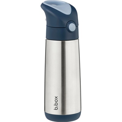 B.Box Termoska na pití s brčkem 500 ml midnight