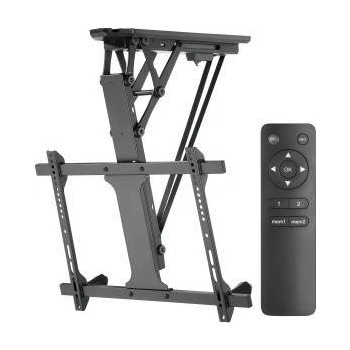 Fiber Mount Maclean MC-880 electric ceiling TV mount for scian inclined 32-70 35kg max remote control max VESA 600x411