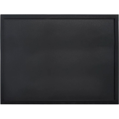 SECURIT Nástenná popisovacia tabuľa WOODY s popisovačom, 60 x 80 cm, čierna