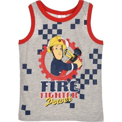 Basic Fireman sam souprava tílka a šortek