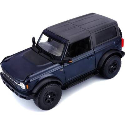 Bronco Maisto Ford Wildtrak 2021 modrá metalíza 1:18