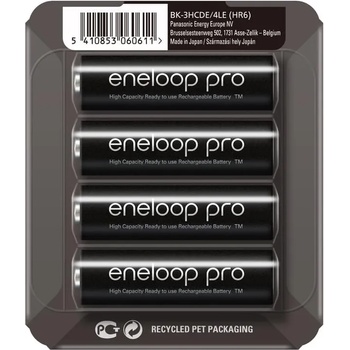 Image 1 of Panasonic Батерии Panasonic Eneloop Pro AA 2500mAh BL4 (2108020012)