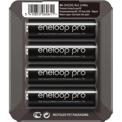 Panasonic Батерии Panasonic Eneloop Pro AA 2500mAh BL4 (2108020012)