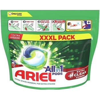 Ariel +Extra clean kapsule 60 PD