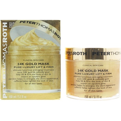 Peter Thomas Roth 24K Gold luxusná spevňujúca maska na tvár s liftingovým efektom 150 ml