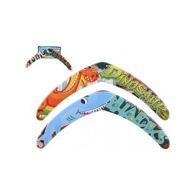 Bumerang pěnový 43cm 3 barvy na kartě