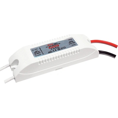 ACA Lighting LED napájecí zdroj plastový 230V AC ->24V DC/12W/0,5A/IP20
