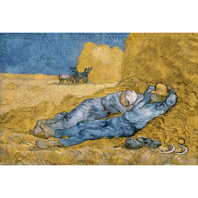 Plagát, Obraz - Siesta by Vincent van Gogh, 61 × 91.5 cm
