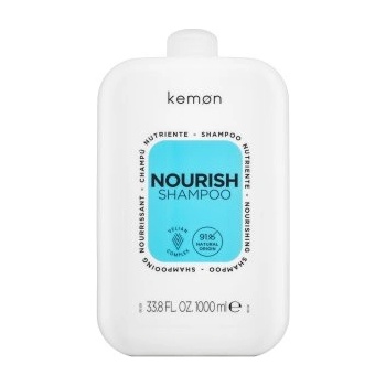 Kemon Nourish Shampoo подхранващ шампоан за суха и увредена коса 1000 ml
