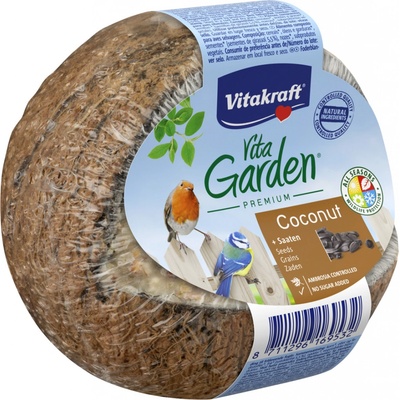 Vitakraft VITA GARDEN kokos plněný 3/4 se semínky 360g – Zboží Dáma