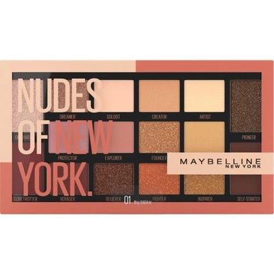 Maybelline Nudes Of New York палитра сенки за очи 18 гр нюанс 010