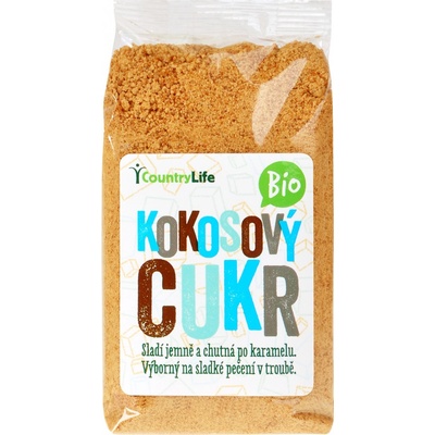 Country Life cukr kokosový Bio 250 g – Zbozi.Blesk.cz