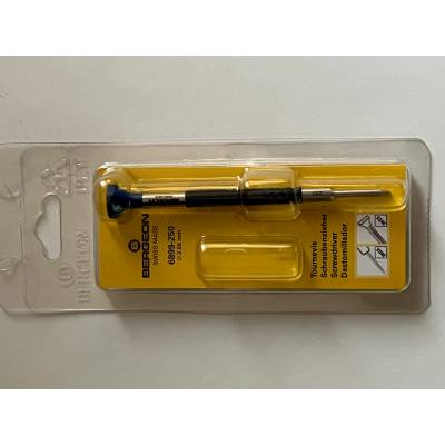 Bergeon Швейцарска отвертка за часовник Bergeon с ергономична глава, 2.50 мм