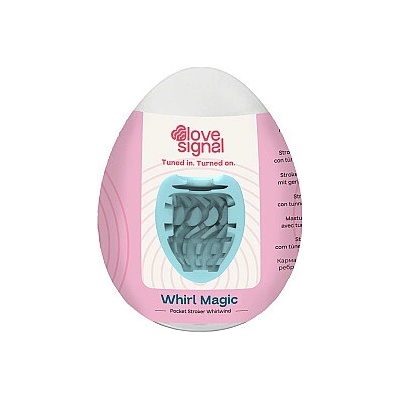 Dream Toys Love Signal Whirl Magic Pocket Stroker kompaktní masturbátor