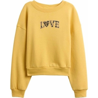 GAP V-Non Logo Wedge Crew žlutá