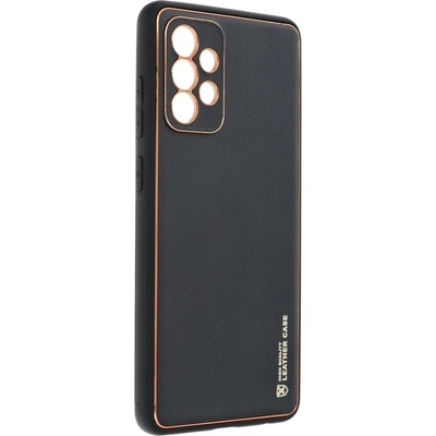 Púzdro Forcell LEATHER Case SAMSUNG Galaxy A72 4G čierne