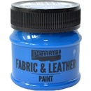 Farba na kožu a textil PENTART 50 ml modrá
