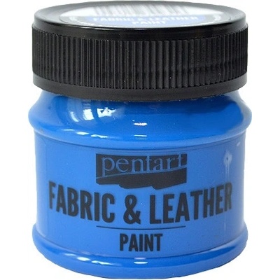 Farba na kožu a textil PENTART 50 ml modrá