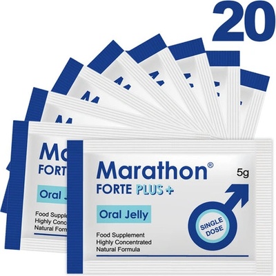 Marathon Forte Plus Oral Jelly - ядящо се желе за мъже - 20 броя