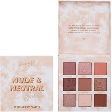 Barry M Paletka očních stínů Nude & Neutral Subtle Eyeshadow Palette 18 g