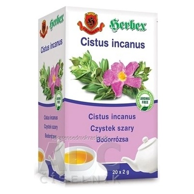 Herbex CISTUS incanus Divoká ruža 20 x 2 g