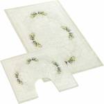 BellaTEX Изтривалка за баня и тоалетна Roses 3D Bellatex Bellatex | Byal | Home | UNI