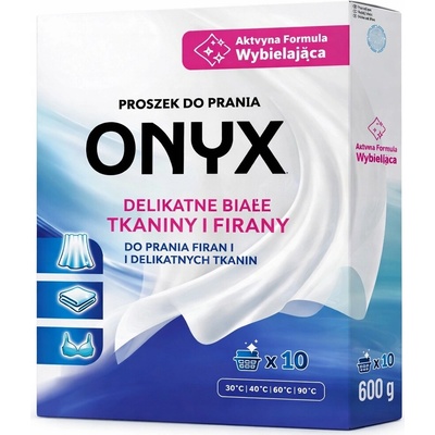 Onyx Záclony prášok na pranie záclon 600 g 10 PD
