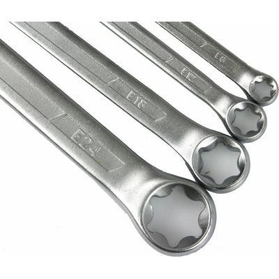 Mar-Pol Klíče očkové Torx sada 4ks 6-24mm M58165