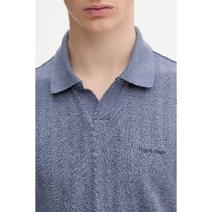 Calvin Klein тениска с яка мъжка с памук (LV04LG209G) - answear - 144,71 лв