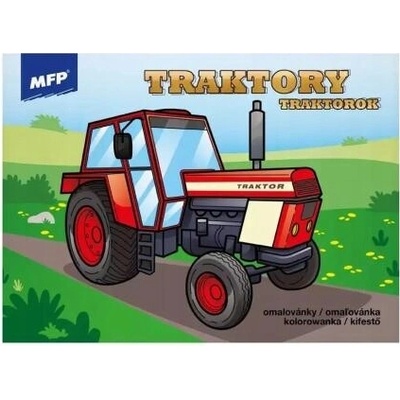 Omaľovánka MFP Traktory