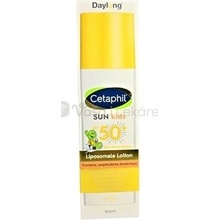 Daylong Cetaphil Sun Kids Lipozomálne mlieko na opaľovanie pre deti SPF50+ 150 ml detské opaľovacie mlieko