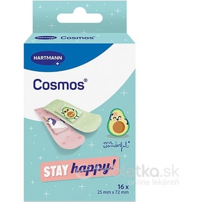 Cosmos náplasti Mr.Wonderful Stay Happy! 16 ks