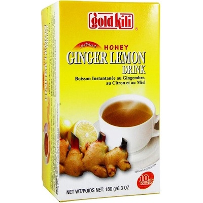 Gold Kili Instantní zázvorovo citronový čajový nápoj 10 x 18 g