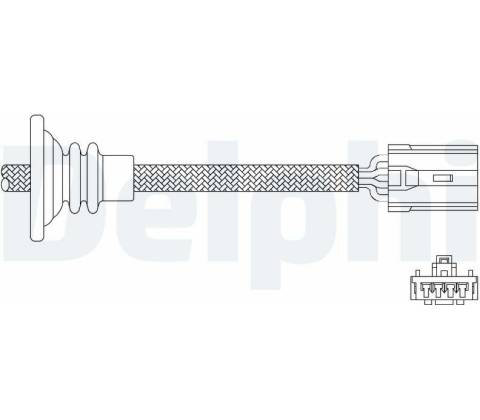 Lambda sonda DELPHI ES11043-12B1 (ES1104312B1)