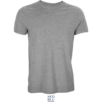 Neoblu 3775 loris / Унисекс тениска от пике - сив меланж 4xl (24377507714)
