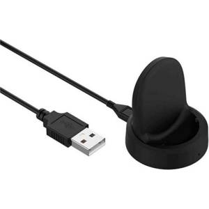 Gigapack Samsung Watch 6 eSIM 44mm GIGAPACK Настолно зарядно устройство USB 100cm кабел ЧЕРНО GP-147594 (GP-147594)