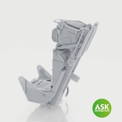 Airfix Art Scale M.B. Mk.2E ejection seat excluding seat belts rec. for Gloster Meteor F.8 kit 1:48