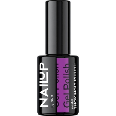 SNB Professional NailUP Гел лак за нокти, Шокиращо лилаво, 6 ml